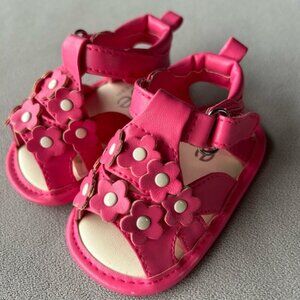 3 for $25 ~ Joe Fresh ~ Flower Sandals ~ Baby Size 2